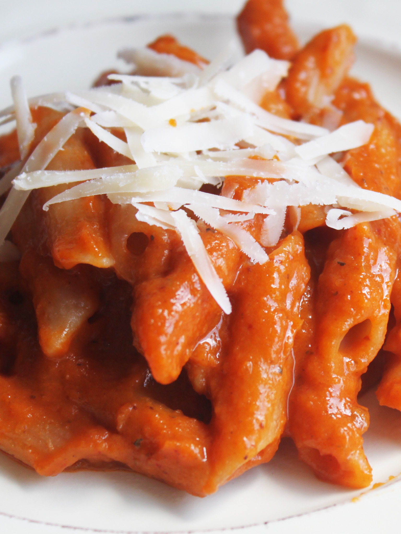 Pasta with Pumpkin sauce